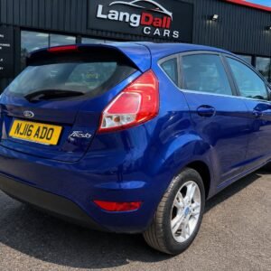 Ford Fiesta Zetec 1.25 Petrol Manual – 2016